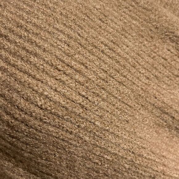 Brochu Walker The Hughes Wrap Front Sweater Camel Melange NWT Woman’s small - Picture 6 of 12